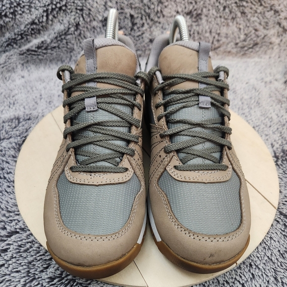Oboz Bozeman Low Frost Gray Leather Hiking Shoes Womens 7.5 Casual Lace-Up Trail - Picture 3 of 9